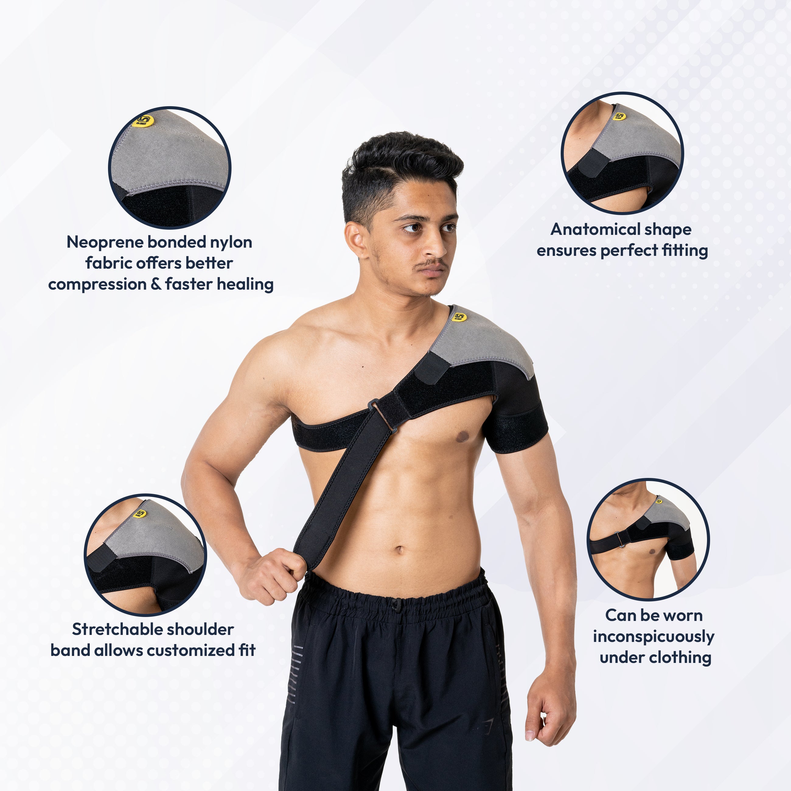 I5Joints-Dual Pro Shoulder Strap(Adjustable on shoulder ,Padded Shoulder Strap,Replacemet, Crossbody Shoulder Strap,Comfortable strap,Heavy-Duty Shoulder Shoulder Strap for Messenger Bags,Quick Release Shoulder, Detachable Shoulder) I5Joints-Dual Pro Shoulder Strap(Adjustable on shoulder ,Padded Shoulder Strap,Replacemet, Crossbody Shoulder Strap,Comfortable strap,Heavy-Duty Shoulder Shoulder Strap for Messenger Bags,Quick Release Shoulder, Detachable Shoulder)